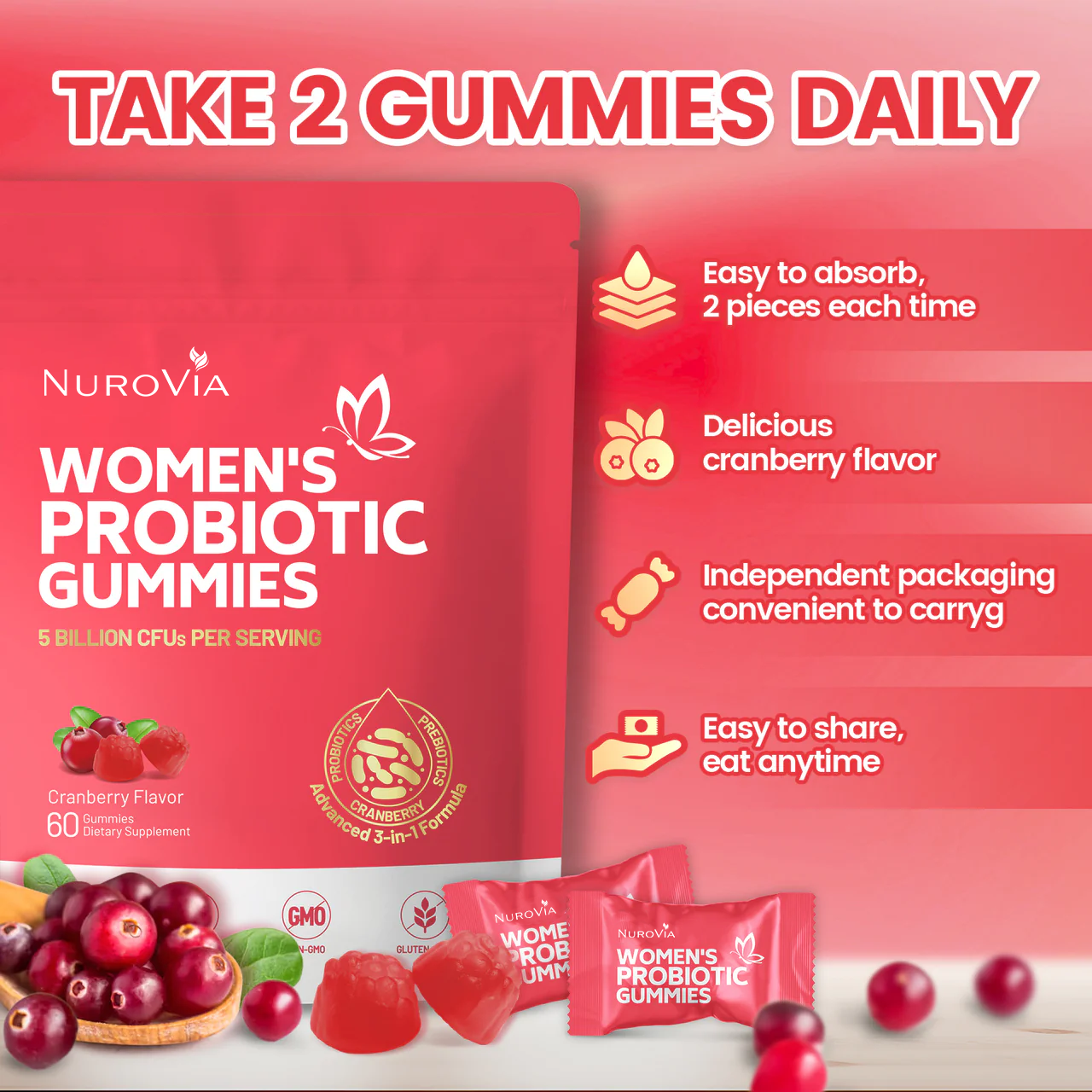 Vaginal Probiotics Gummies